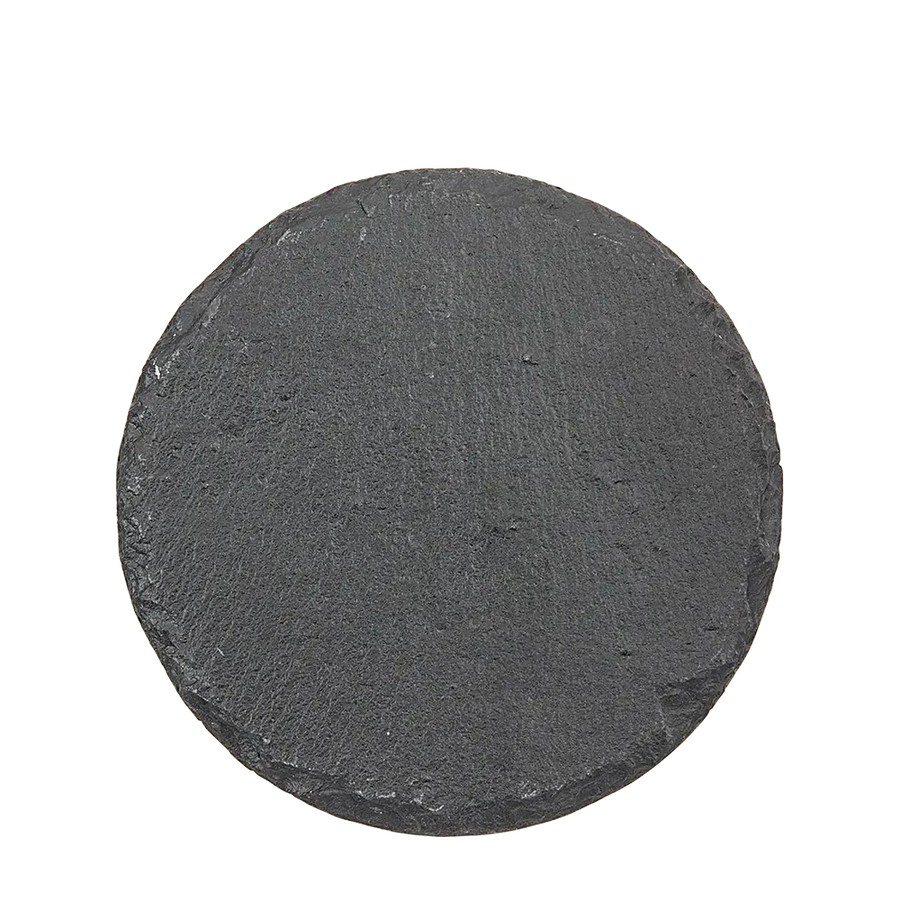 Custom Laser-Engraved Slate Coaster