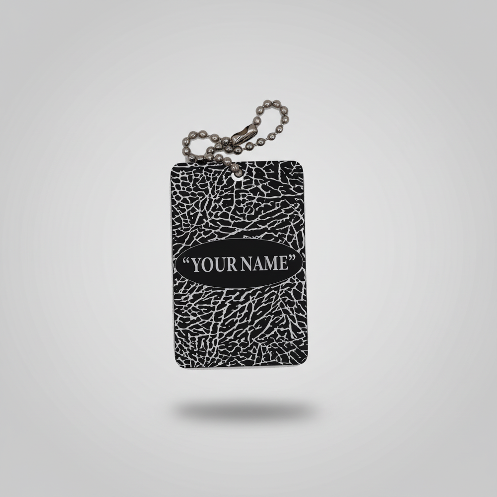 Golf Bag Tag (Cracked Pattern)