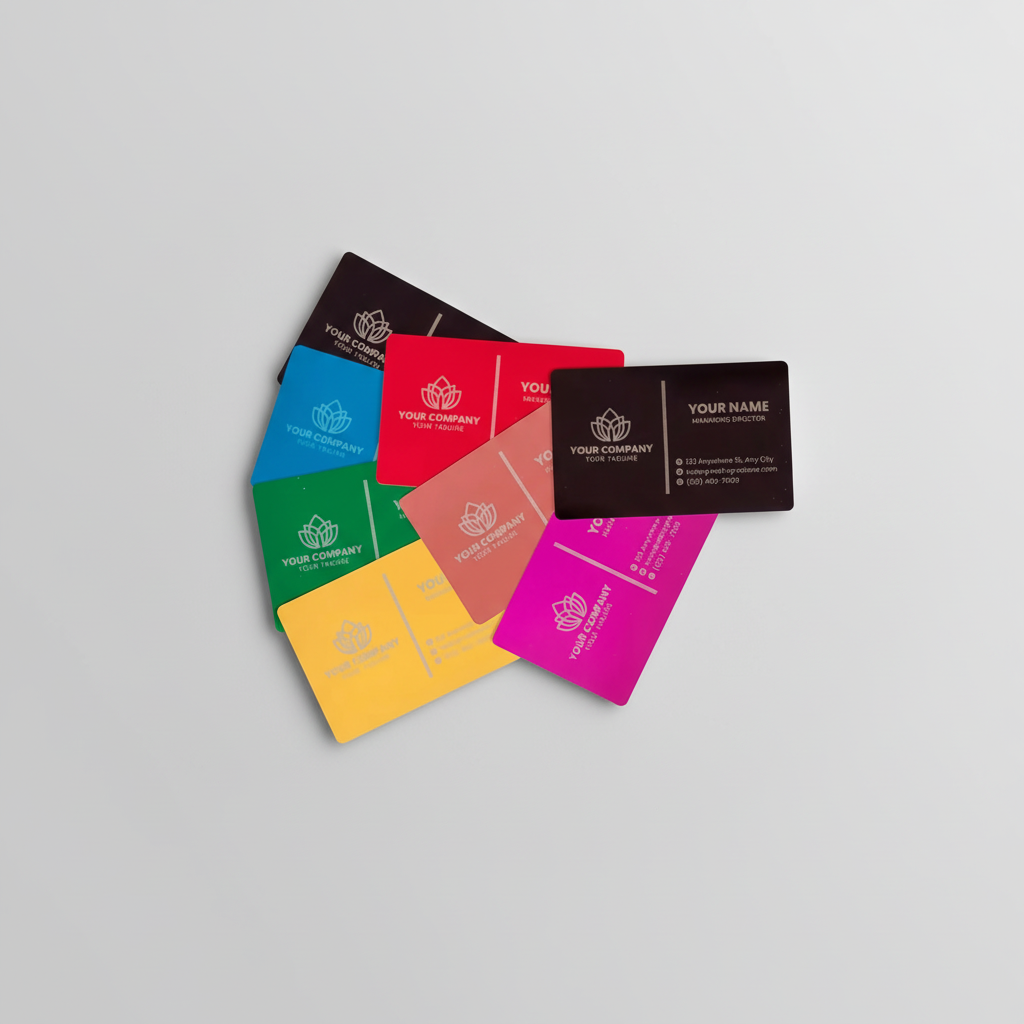 Premium Metal Engraved Business Cards