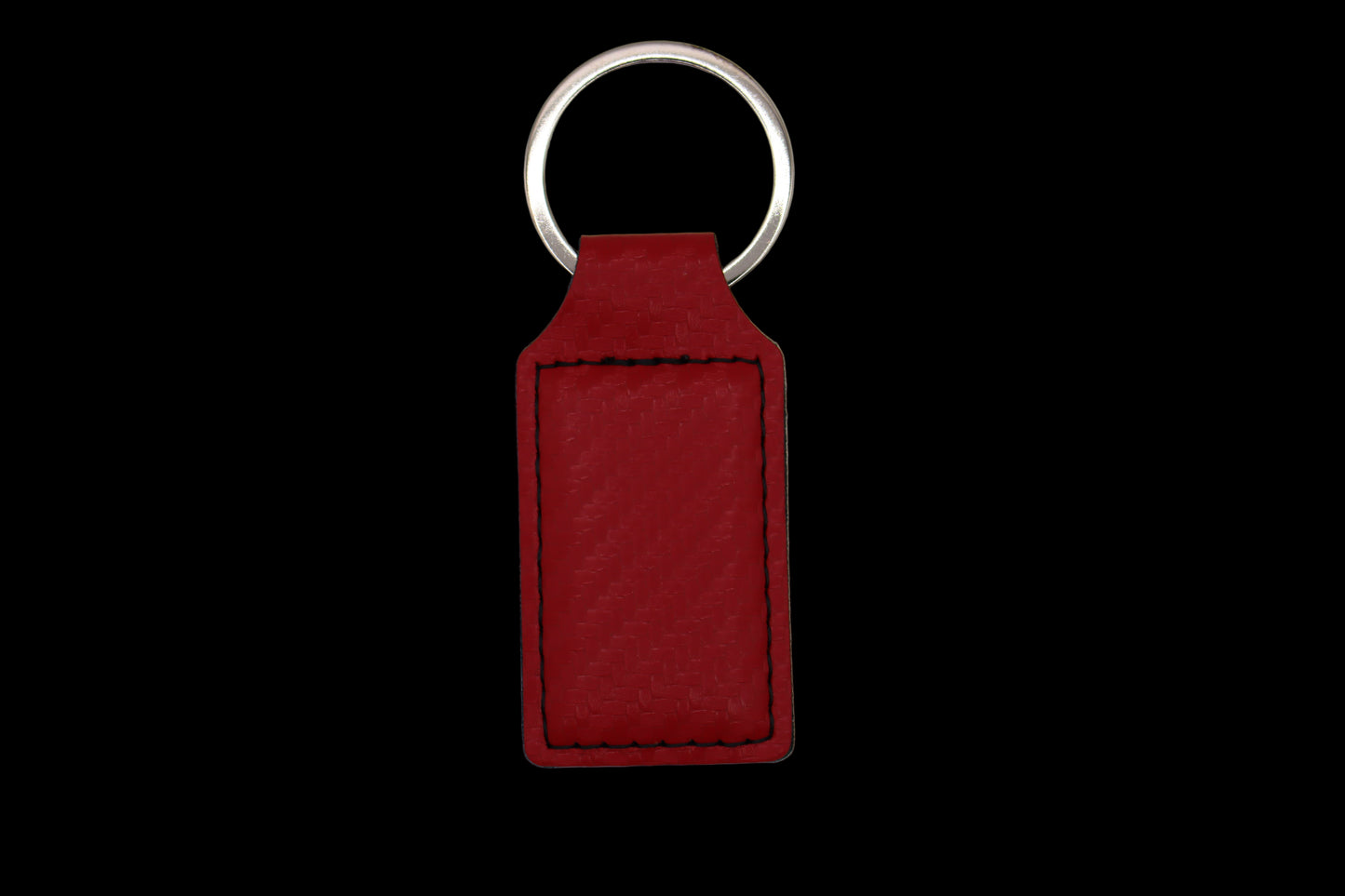 Red Carbon Fiber Key Chain