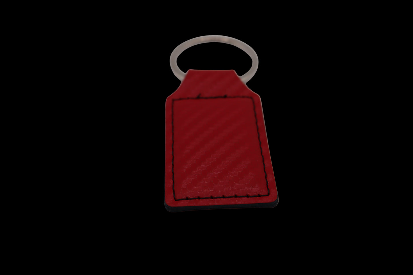 Red Carbon Fiber Key Chain
