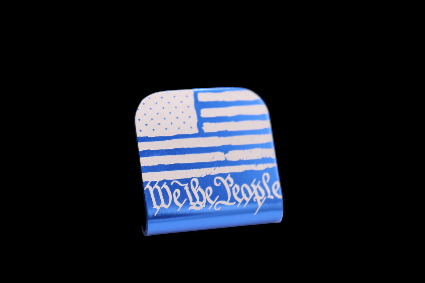 Blue Hat Brim Clip