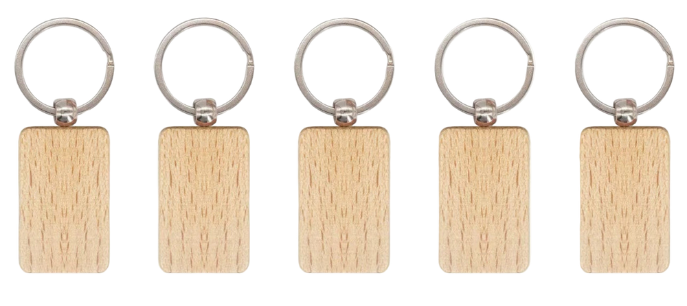 Custom Wooden Keychain