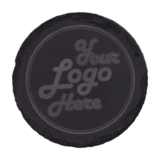 Personalized Slate Coasters – Round & Square Custom Engraved Designs