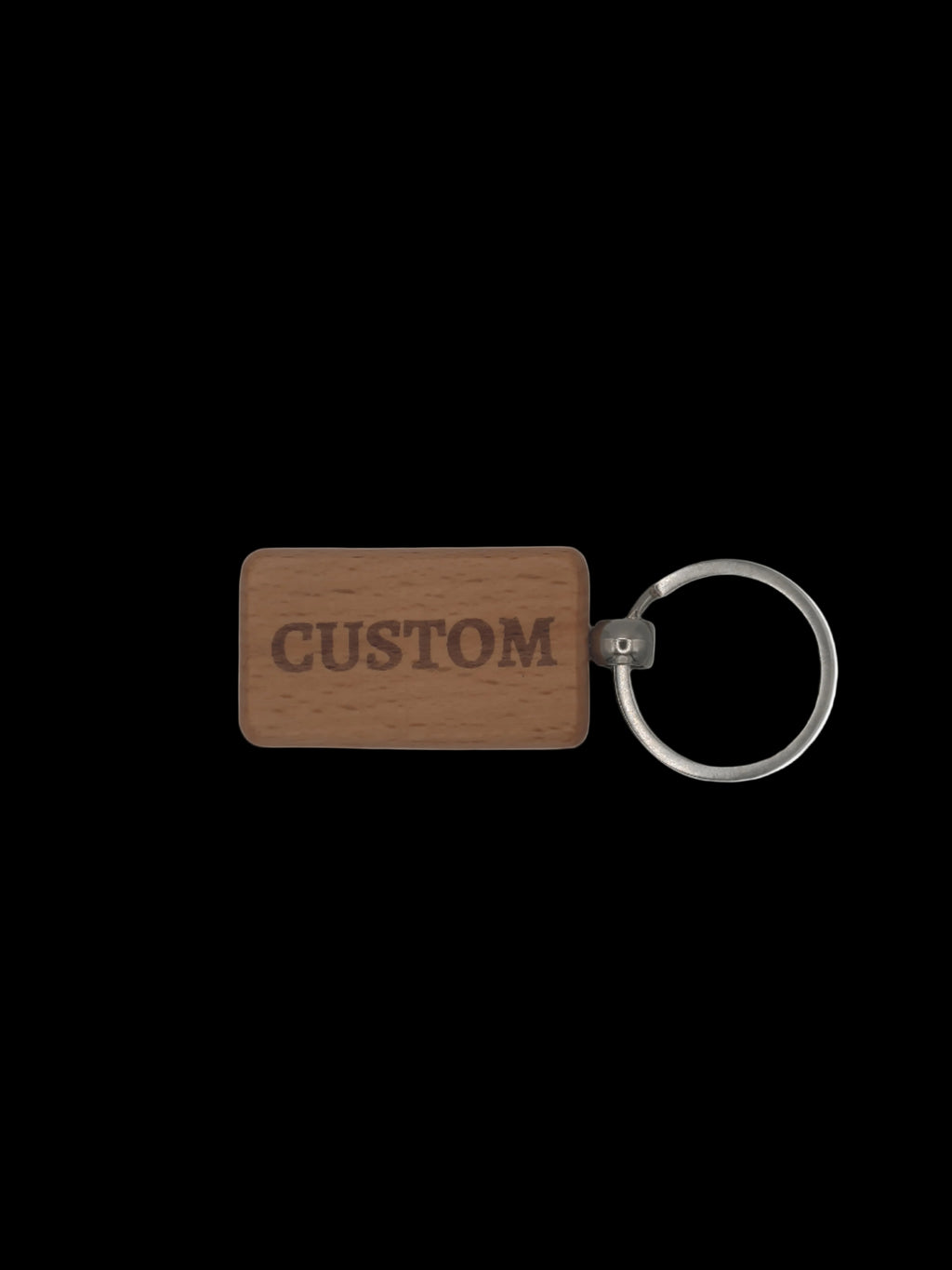 Custom Wooden Keychain