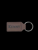 Custom Laser Engraved Leather Keychain