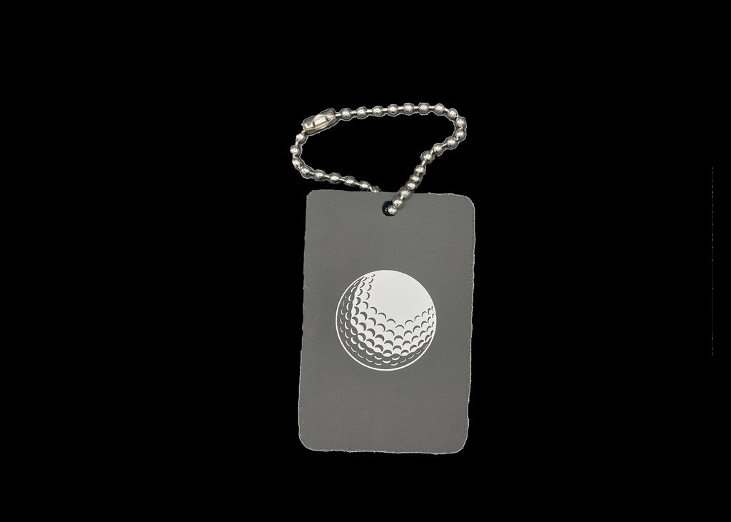 Golf Bag Tag (topographic lines)
