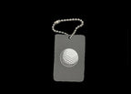 Golf Bag Tag (topographic lines)