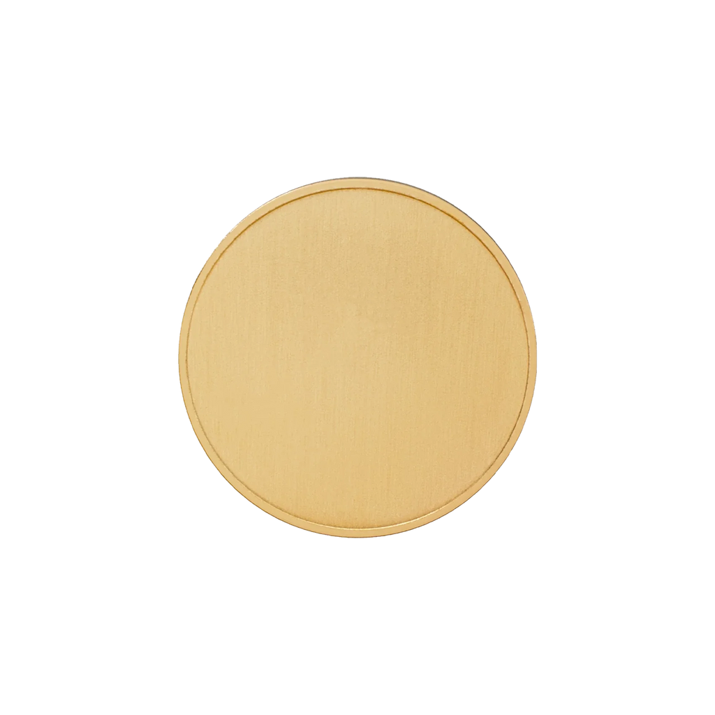 Custom Brass Coin – 1.6" Diameter, 4mm Thick