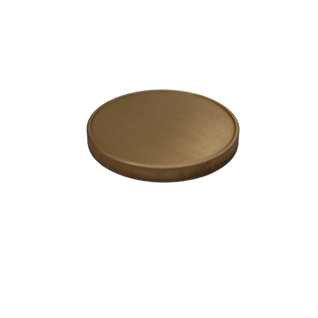 Custom Brass Coin – 1.6" Diameter, 4mm Thick