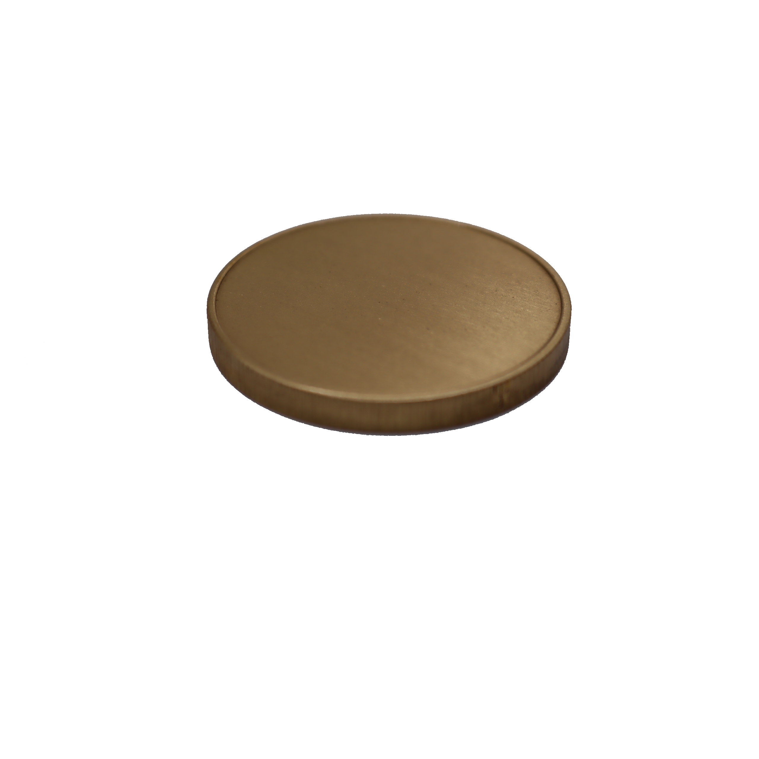 Custom Brass Coin – 1.6" Diameter, 4mm Thick