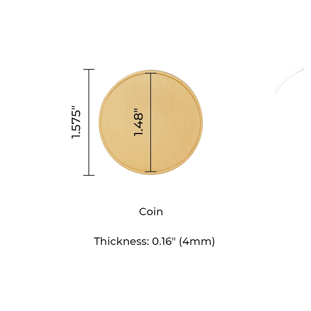 Custom Brass Coin