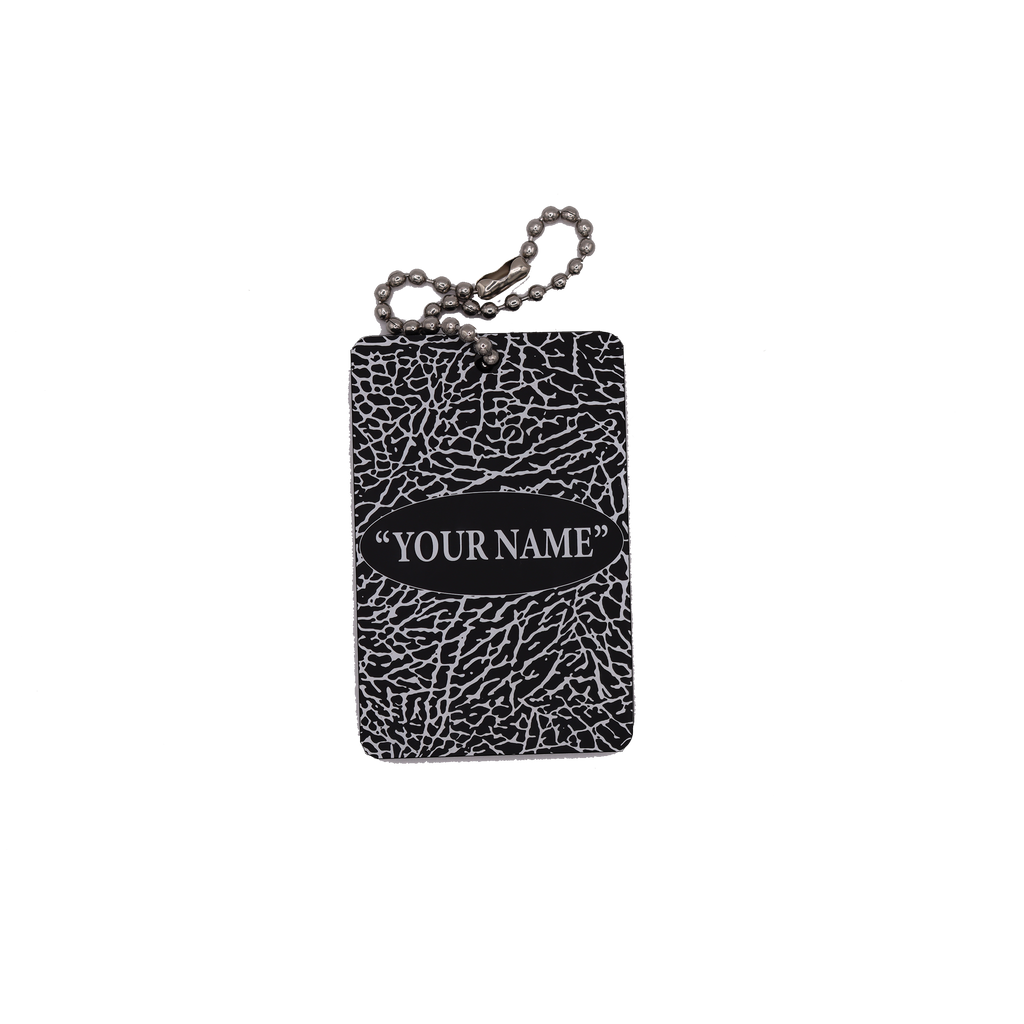 Golf Bag Tag (Cracked Pattern)