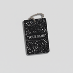 Golf Bag Tag (Paint Splatter Texture)