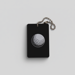 Golf Bag Tag (topographic lines)