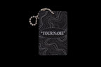 Golf Bag Tag (topographic lines)