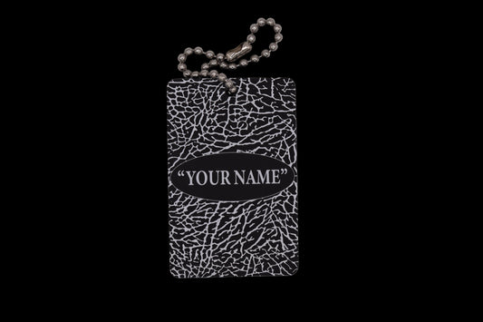 Golf Bag Tag (Cracked Pattern)