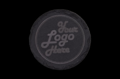 Personalized Slate Coasters – Round & Square Custom Engraved Designs