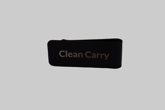 Matte Black Stainless Steel Money Clip – Blank, Pre-Engraved, or Custom