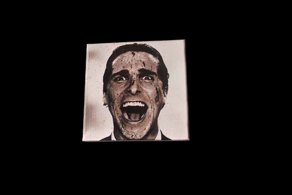 American Psycho Canvas – Patrick Bateman Portrait