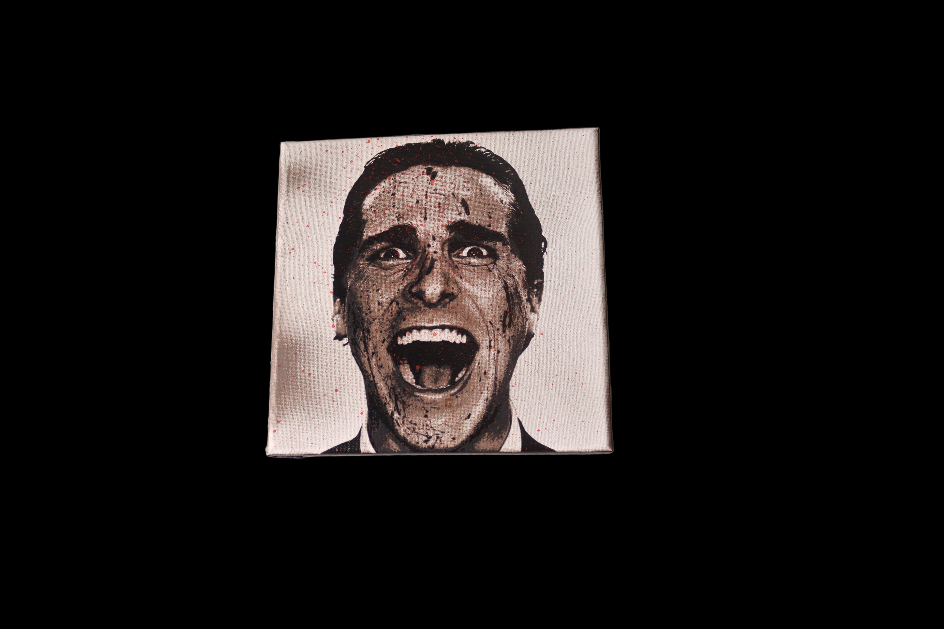 American Psycho Canvas – Patrick Bateman Portrait