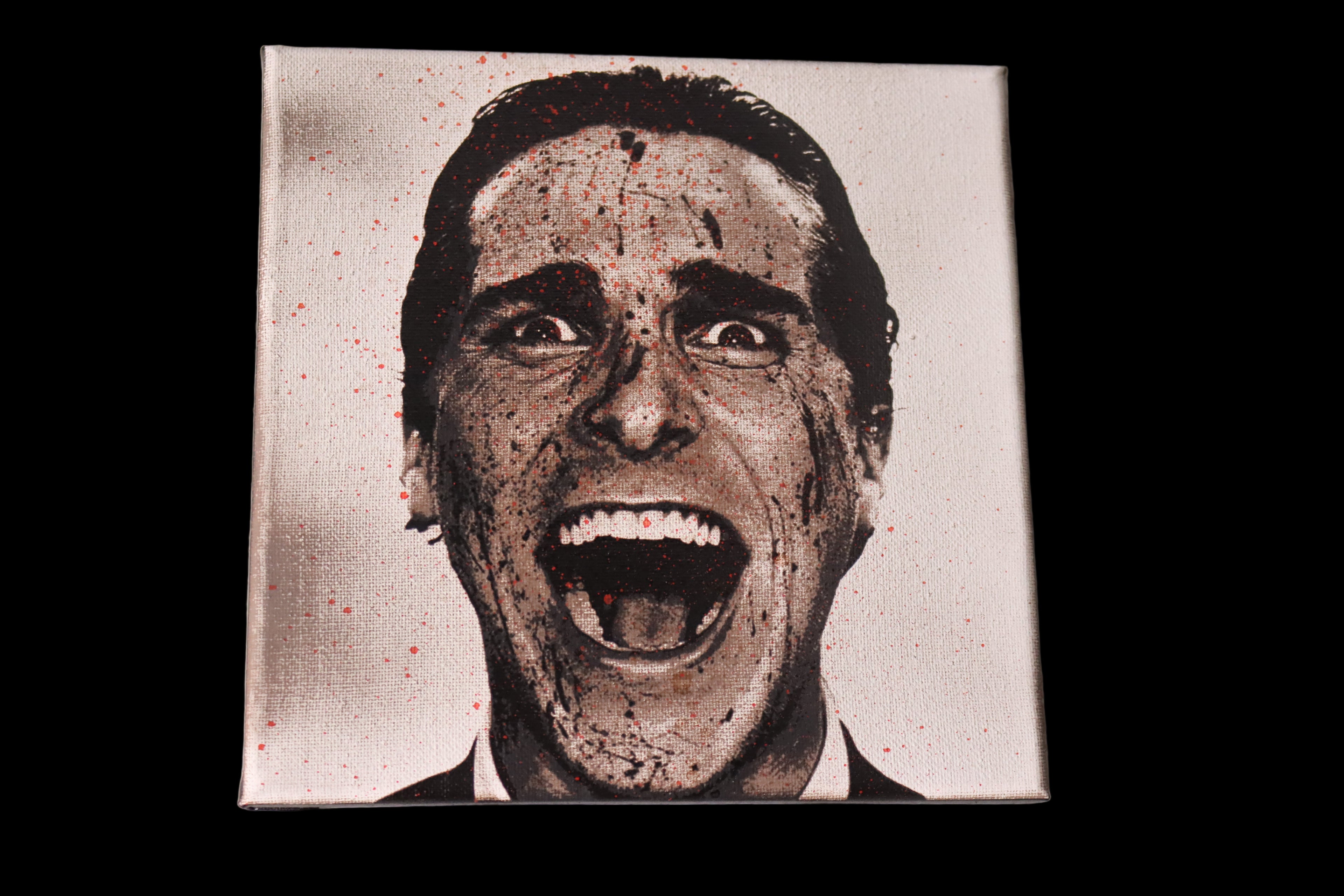 American Psycho Canvas – Patrick Bateman Portrait