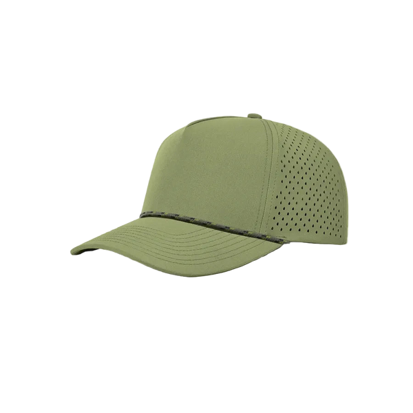 OD Green & Green Rope 5-Panel Performance Golf Hat