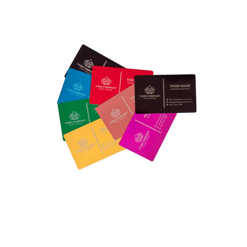 Premium Metal Engraved Business Cards