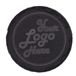 Custom Laser-Engraved Slate Coaster