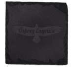 Personalized Slate Coasters – Round & Square Custom Engraved Designs