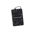Golf Bag Tag (Paint Splatter Texture)