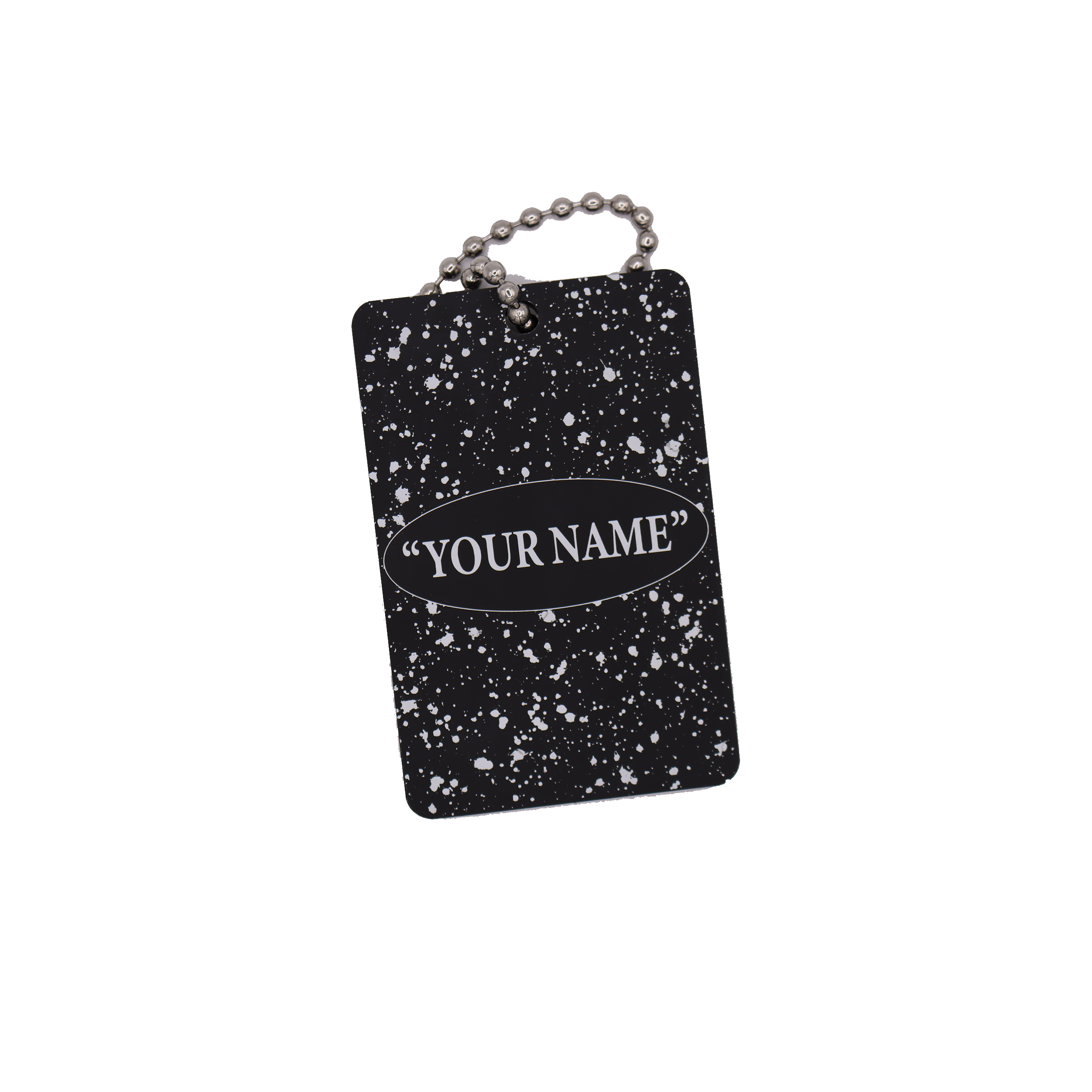 Golf Bag Tag (Paint Splatter Texture)