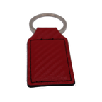 Red Carbon Fiber Key Chain