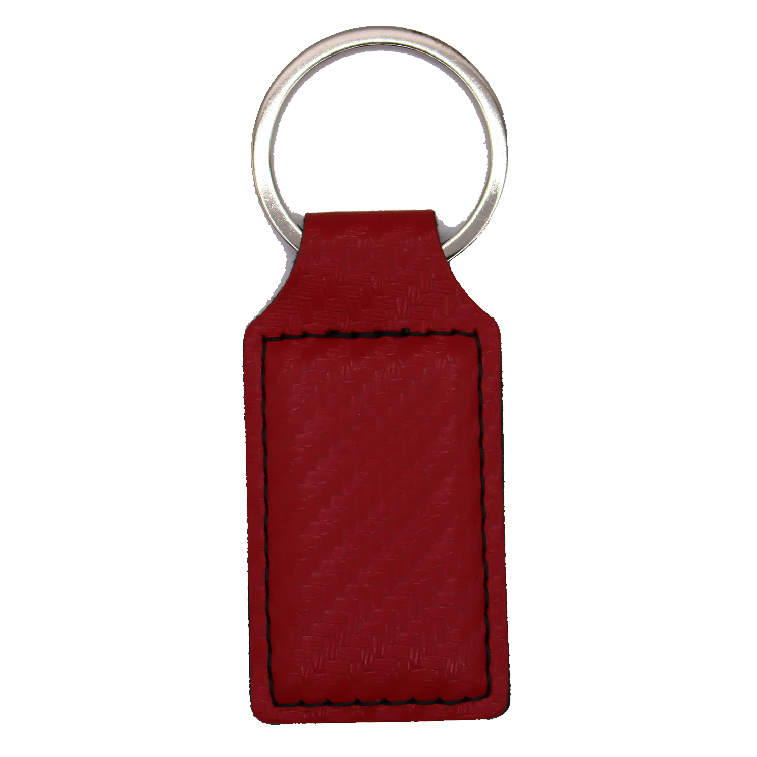 Red Carbon Fiber Key Chain